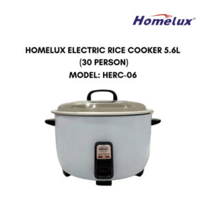 HOMELUX 5.6 Liter Electric Rice Cooker HERC-06