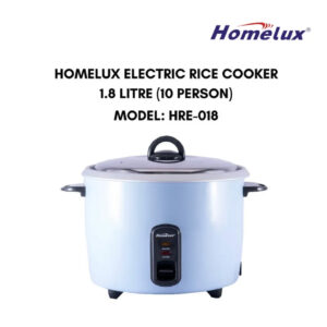 HOMELUX 1.8 Liter Electric Rice Cooker HRE-018